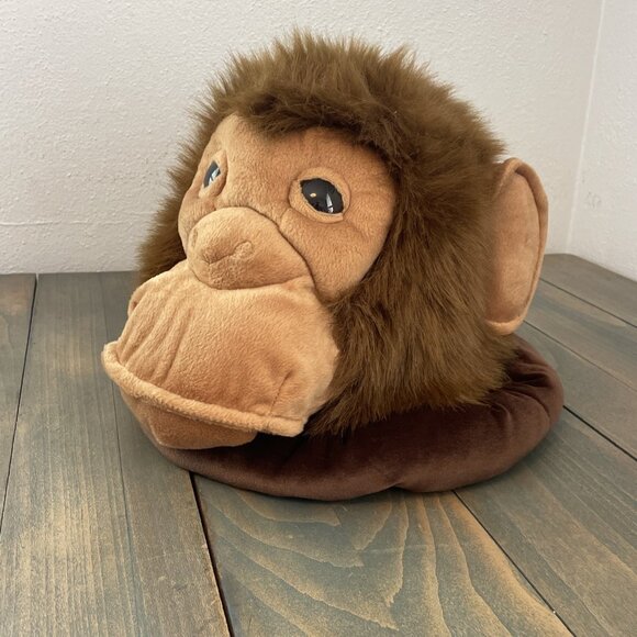 Vintage Commonwealth Monkey Chimpanzee Hat Adult Costume Hat Medium (XM3) - Picture 1 of 8